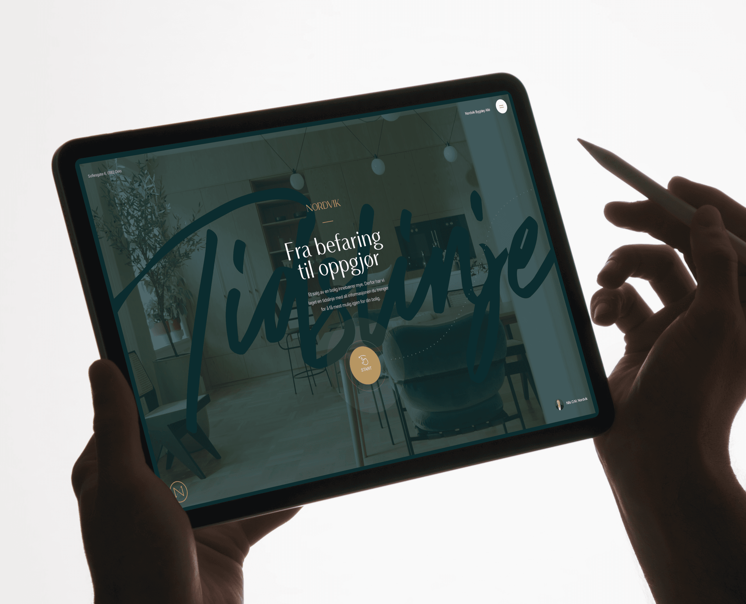 Modern food magazine brochure mockup with bold typography and bright yellow accents