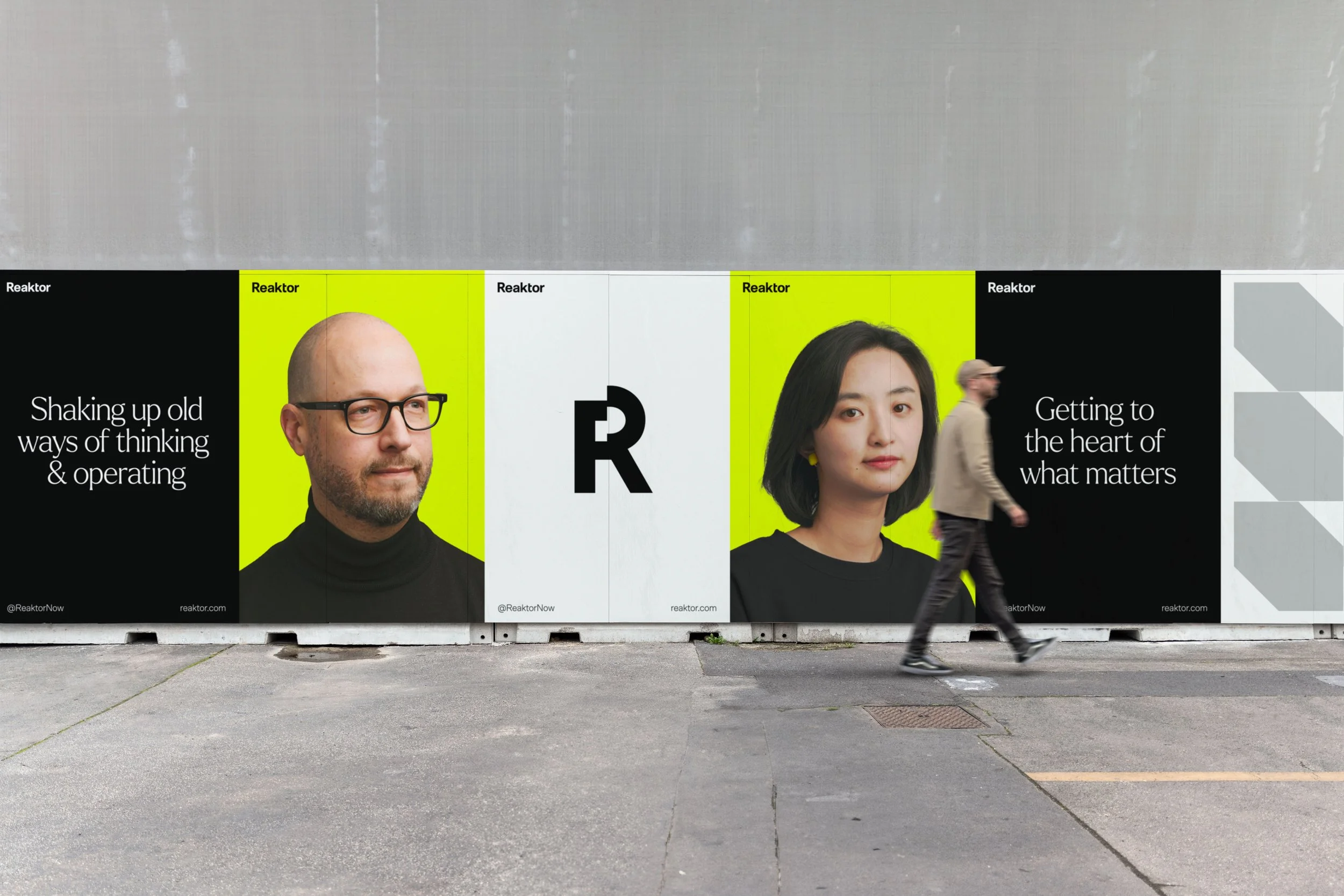Campaign artwork for Reaktor, a global technology consultancy.Campaign artwork for Reaktor, a global technology consultancy.