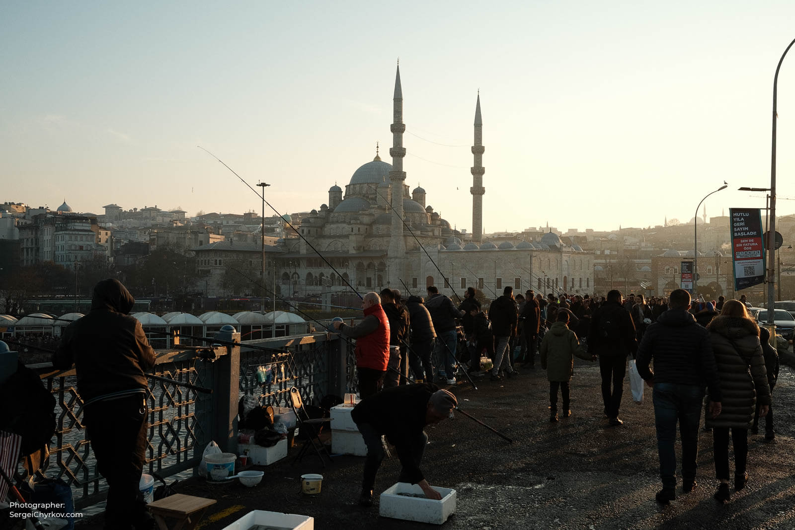 Istanbul, Turkey. January 2023. Photographer Sergei Chyrkov