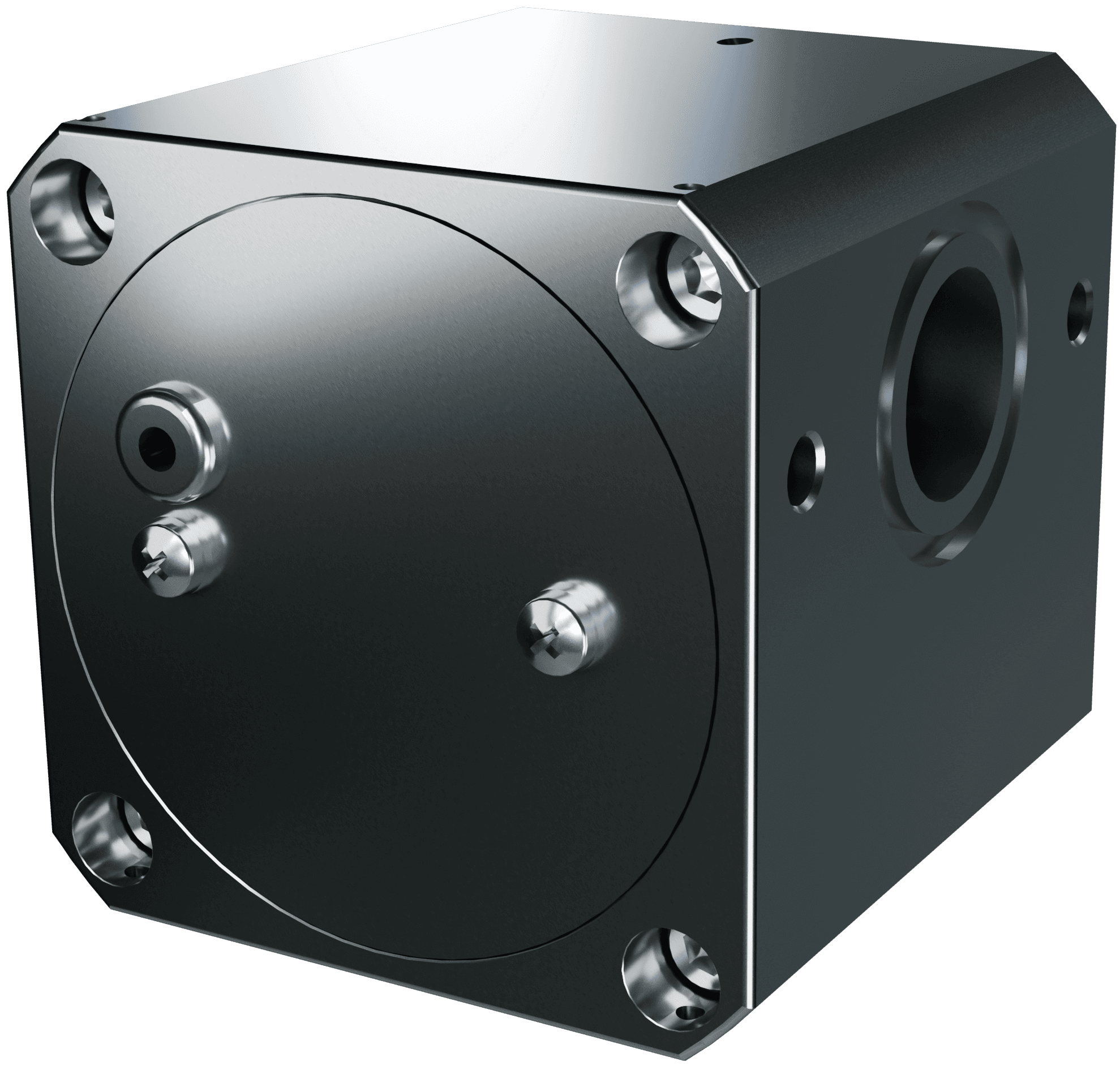 Render of Compac rotary vane meter.