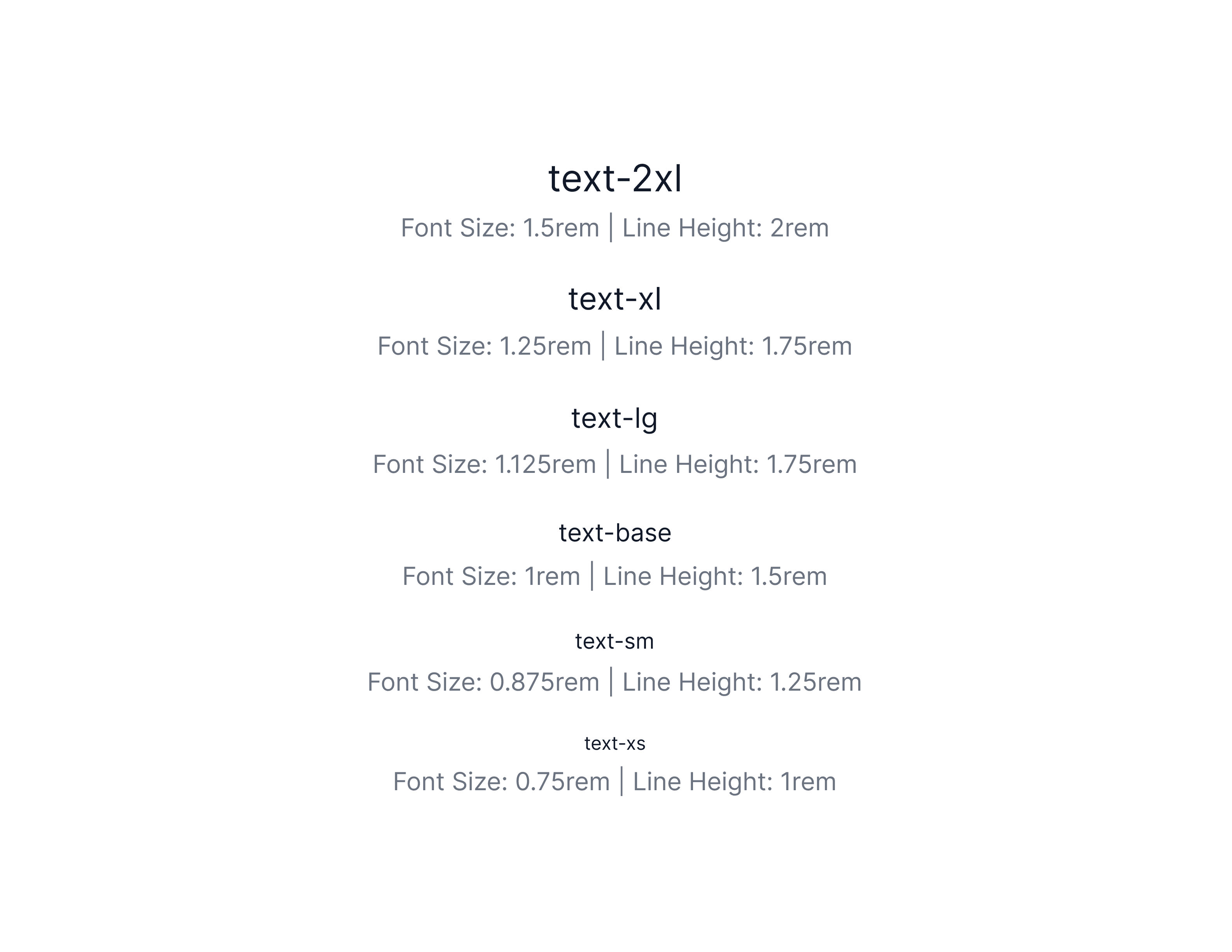 Alternative Typeface Hierarchy