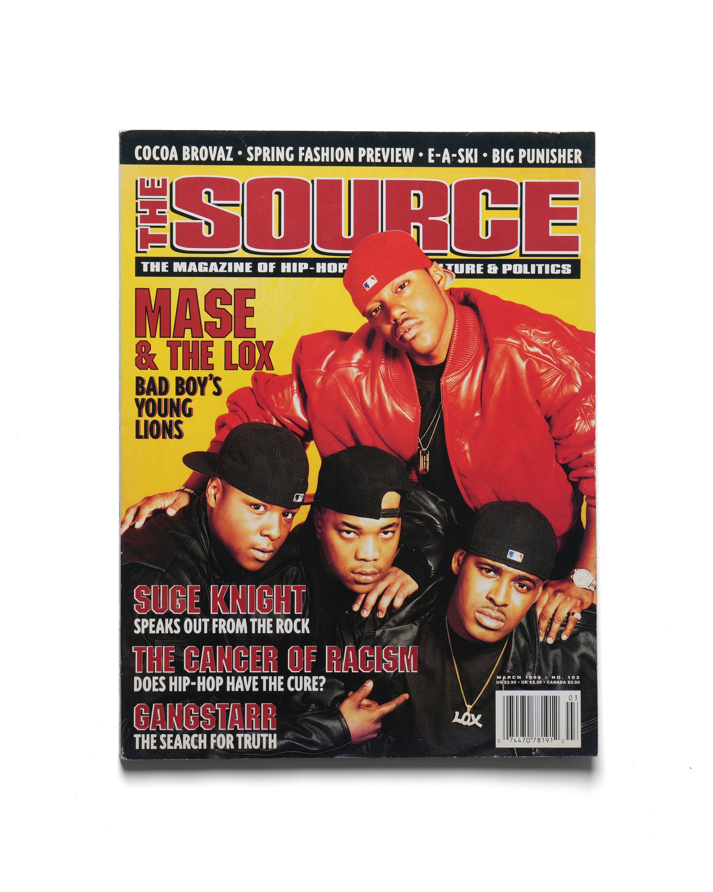 The Source - March 1998 - Front Cover