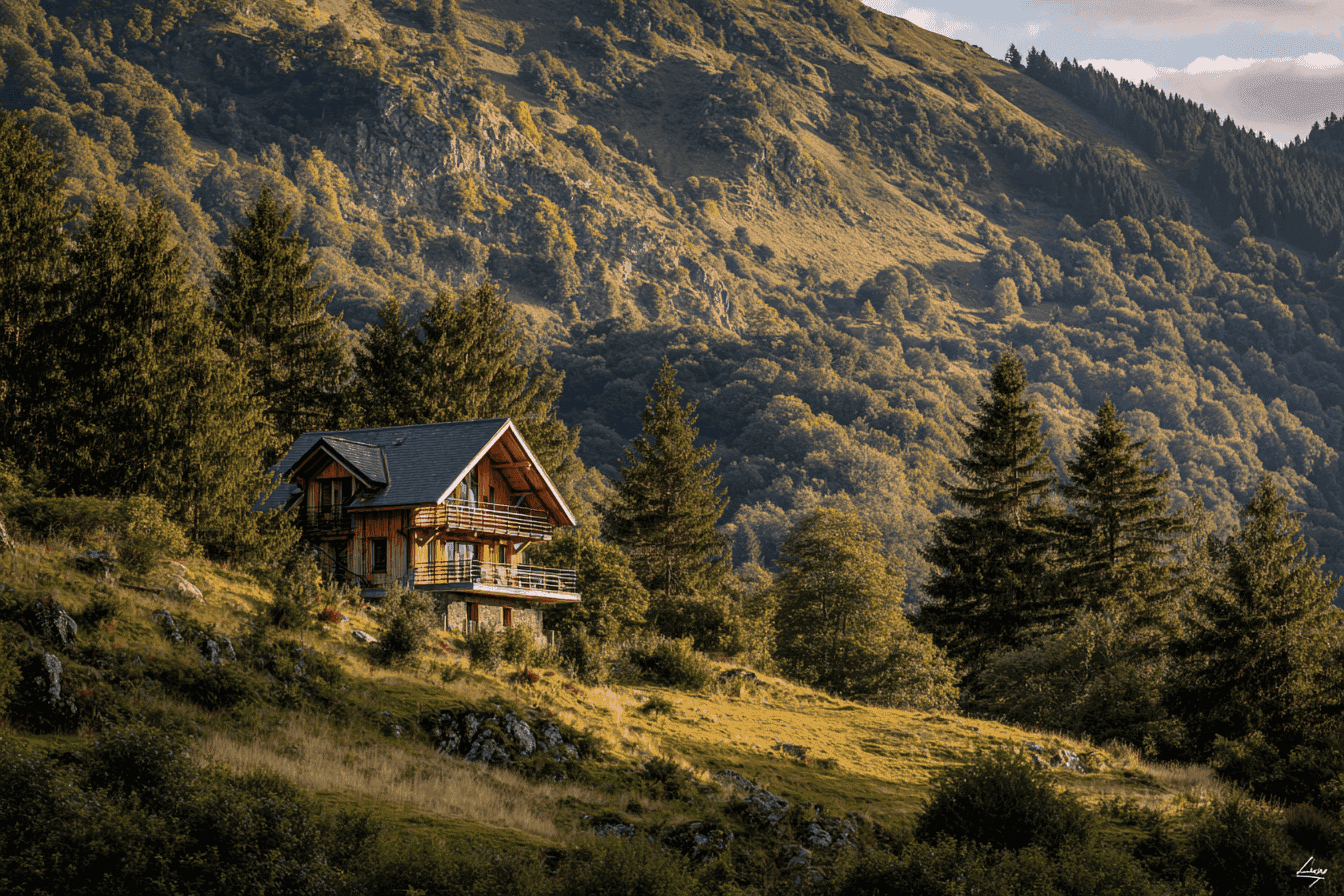 Chalet de location en pleine nature à Font-Romeu dans les Pyrénées
