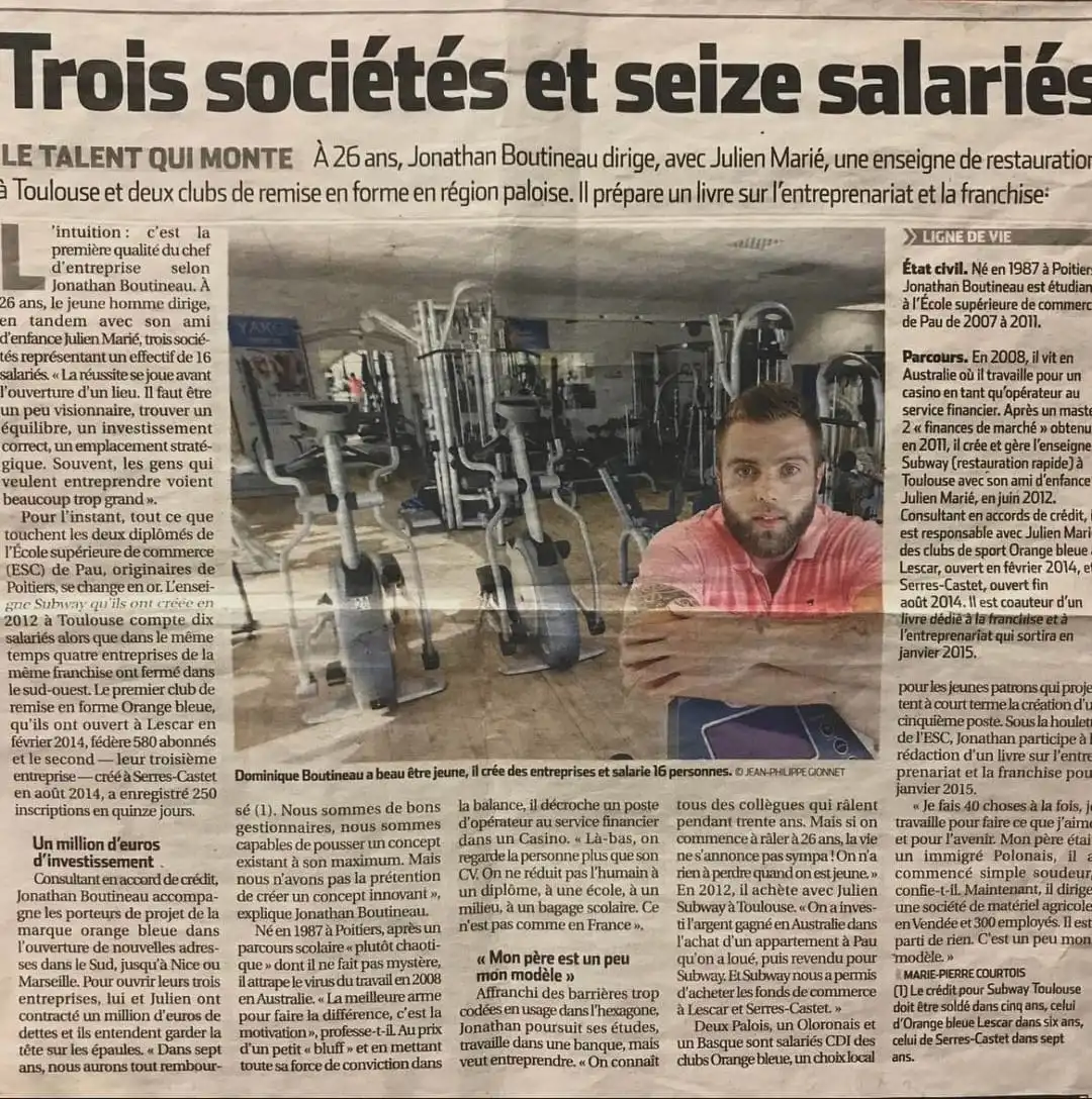 Coupure de presse : trois sociétés et 16 salariés