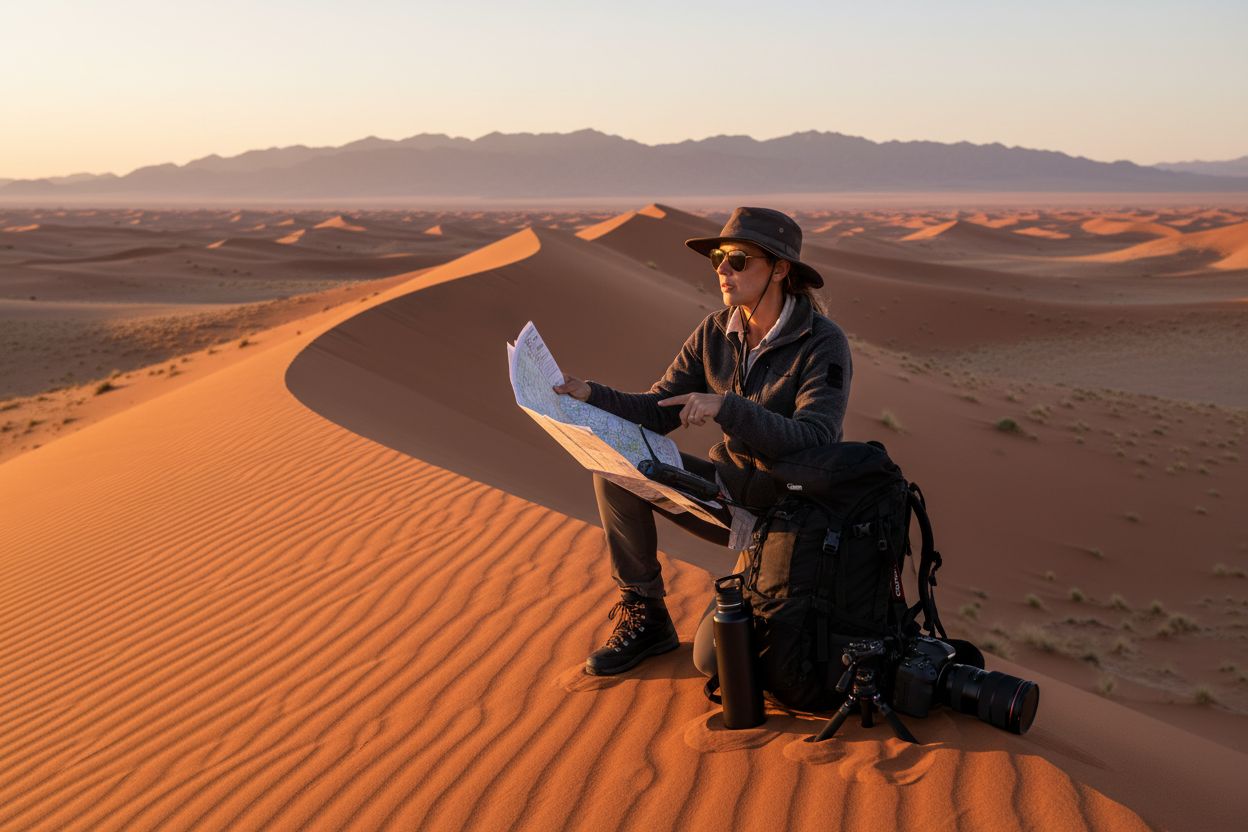 guía explorar namib desert ruta