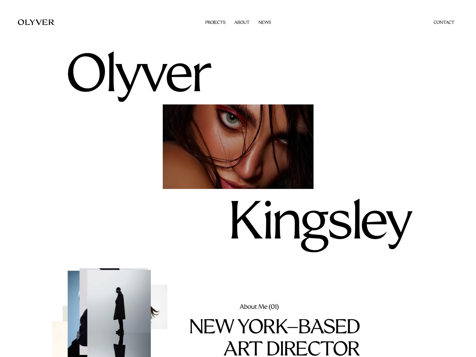 Olyver — 极简动效创意机构官网设计灵感