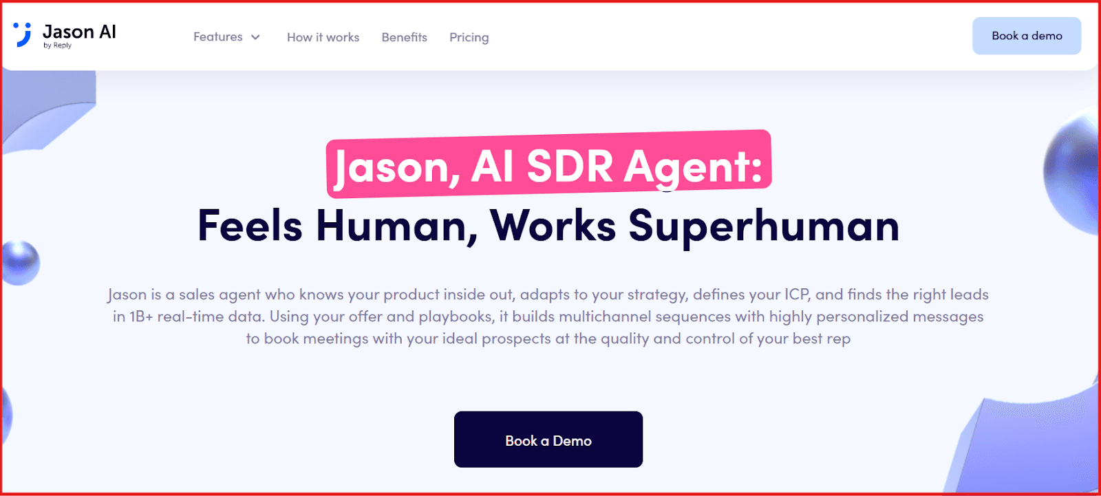 Jason AI SDR by Reply.io