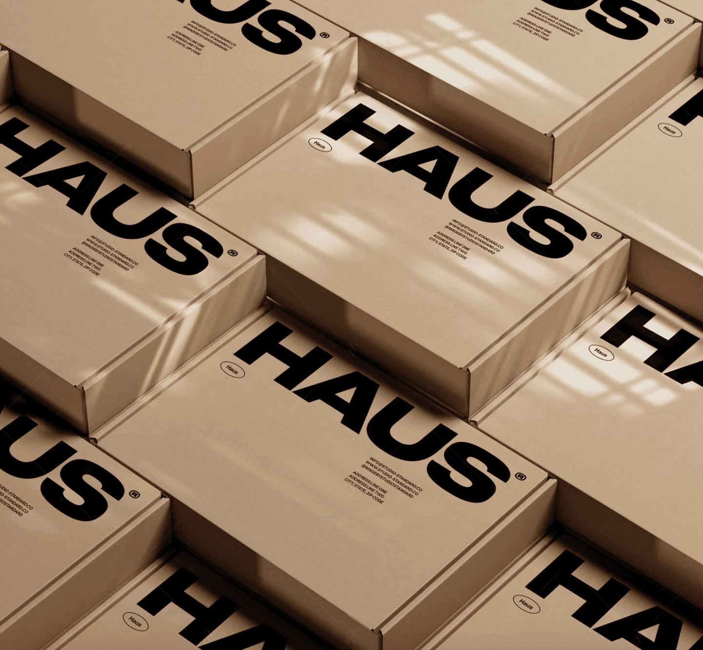 Boxes of Brand Packaging