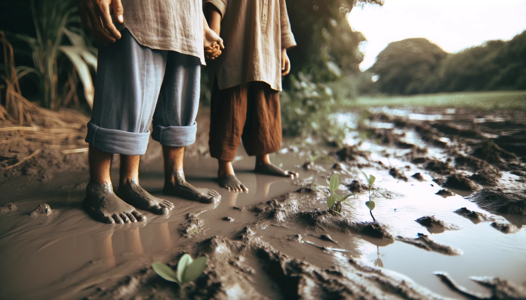 Is it possible to absorb electrons through bare feet when ‘grounding’ yourself as part of a yoga routine, for example.