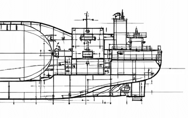 ship drawing