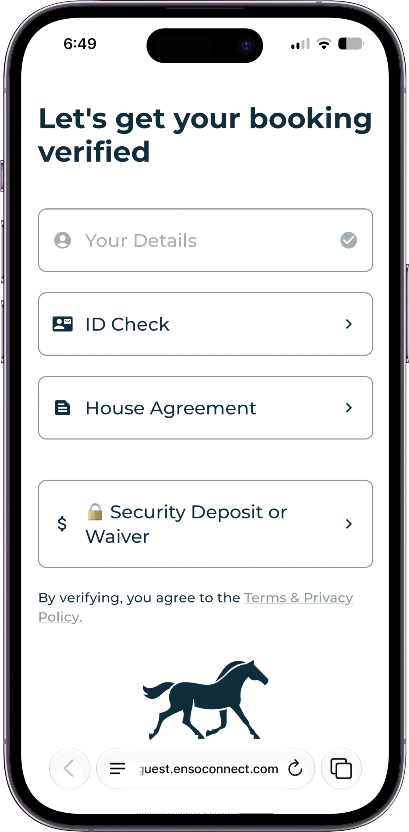 Automated Guest Verification Flow