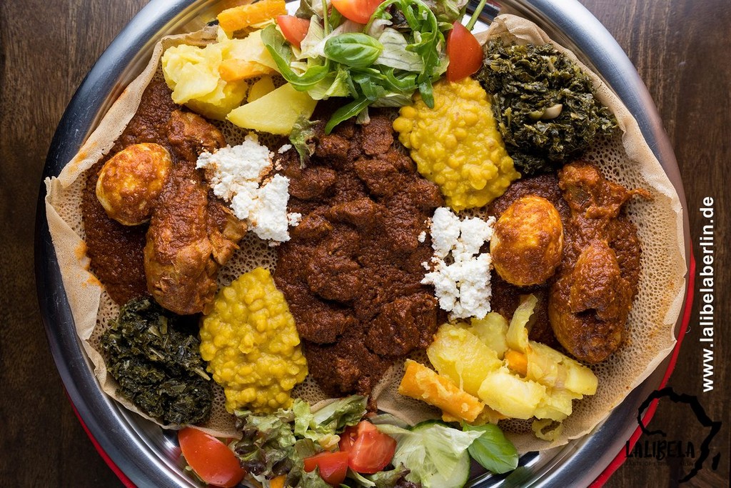 Essen im Lalibela