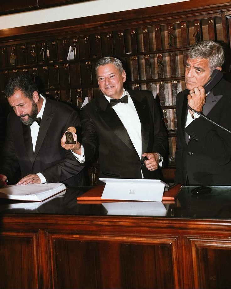 Adam and George Front Desk