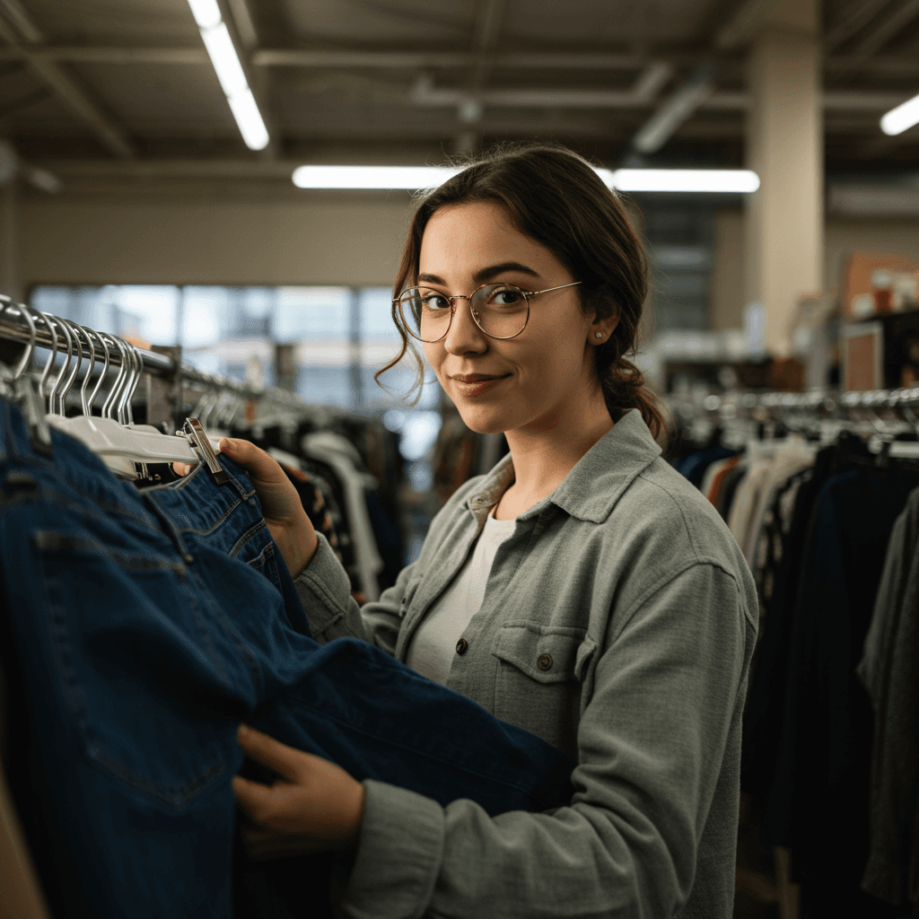 Neon boy with laptop