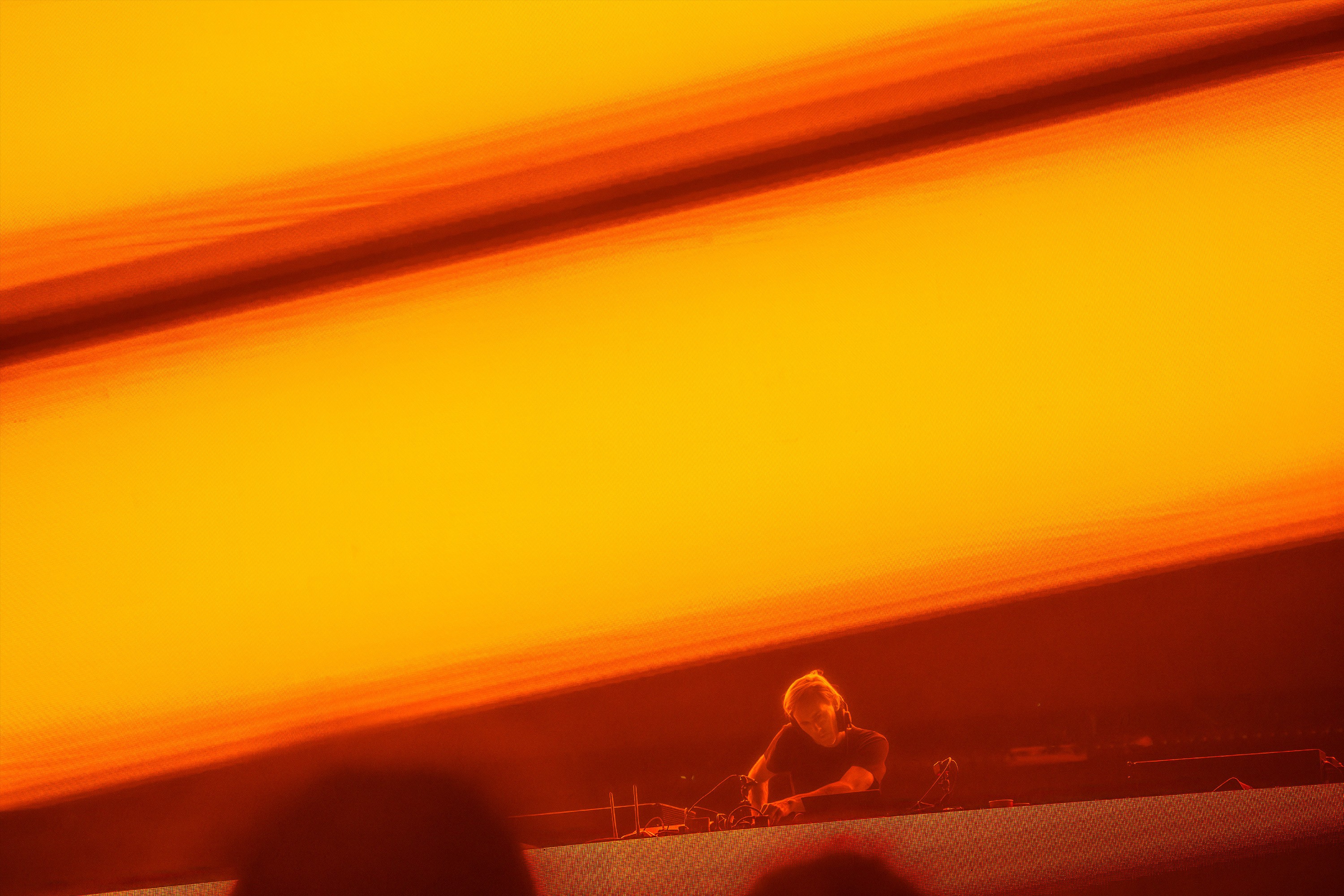 Richie Hawtin performing at Baum Festival, Bogotá, 2023