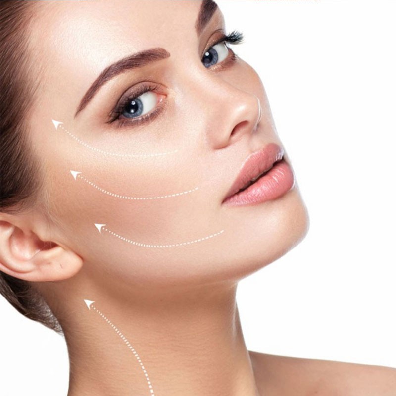 Chin Filler Treatment Being Performed