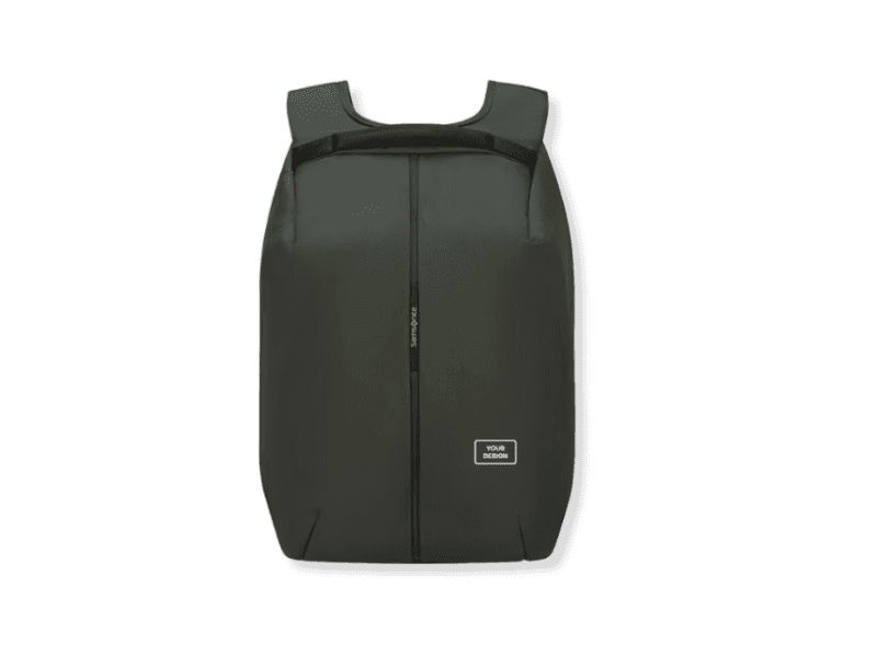 Branded Samsonite Securipak backpack for corporate gifting