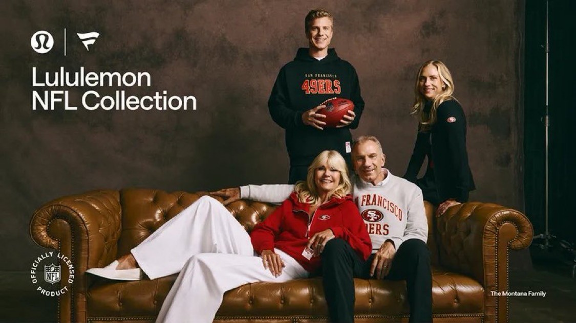 Parceria da Lululemon com a NFL