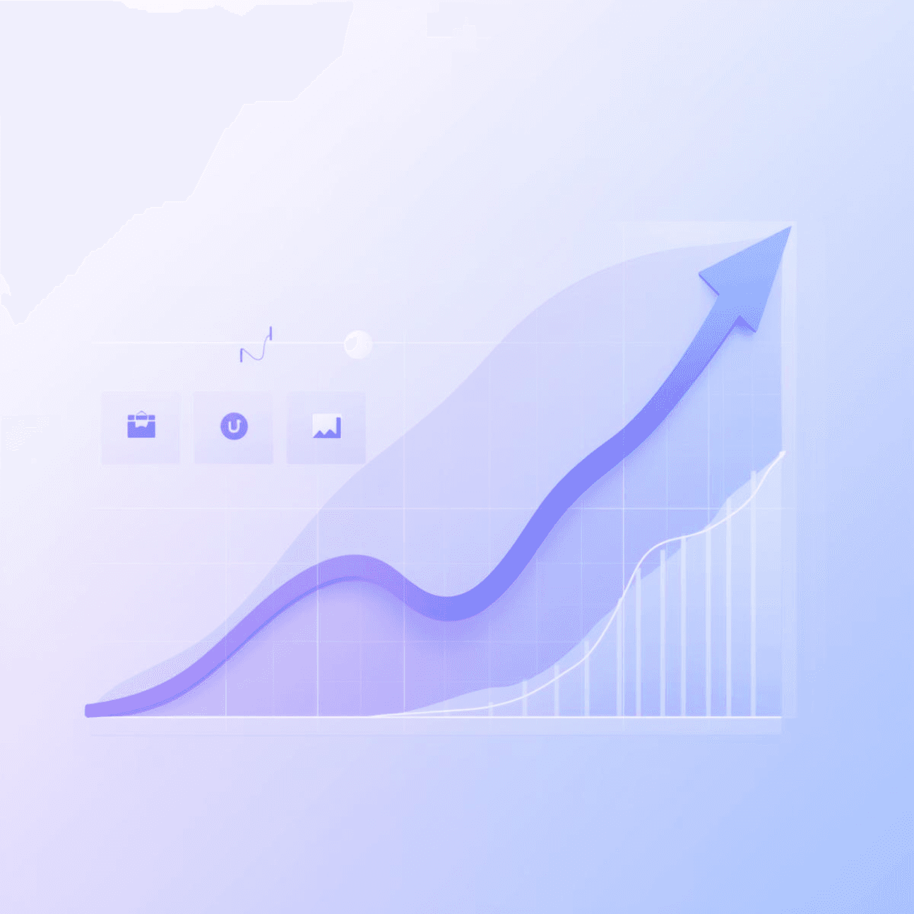 Meta ad statistics showcase.