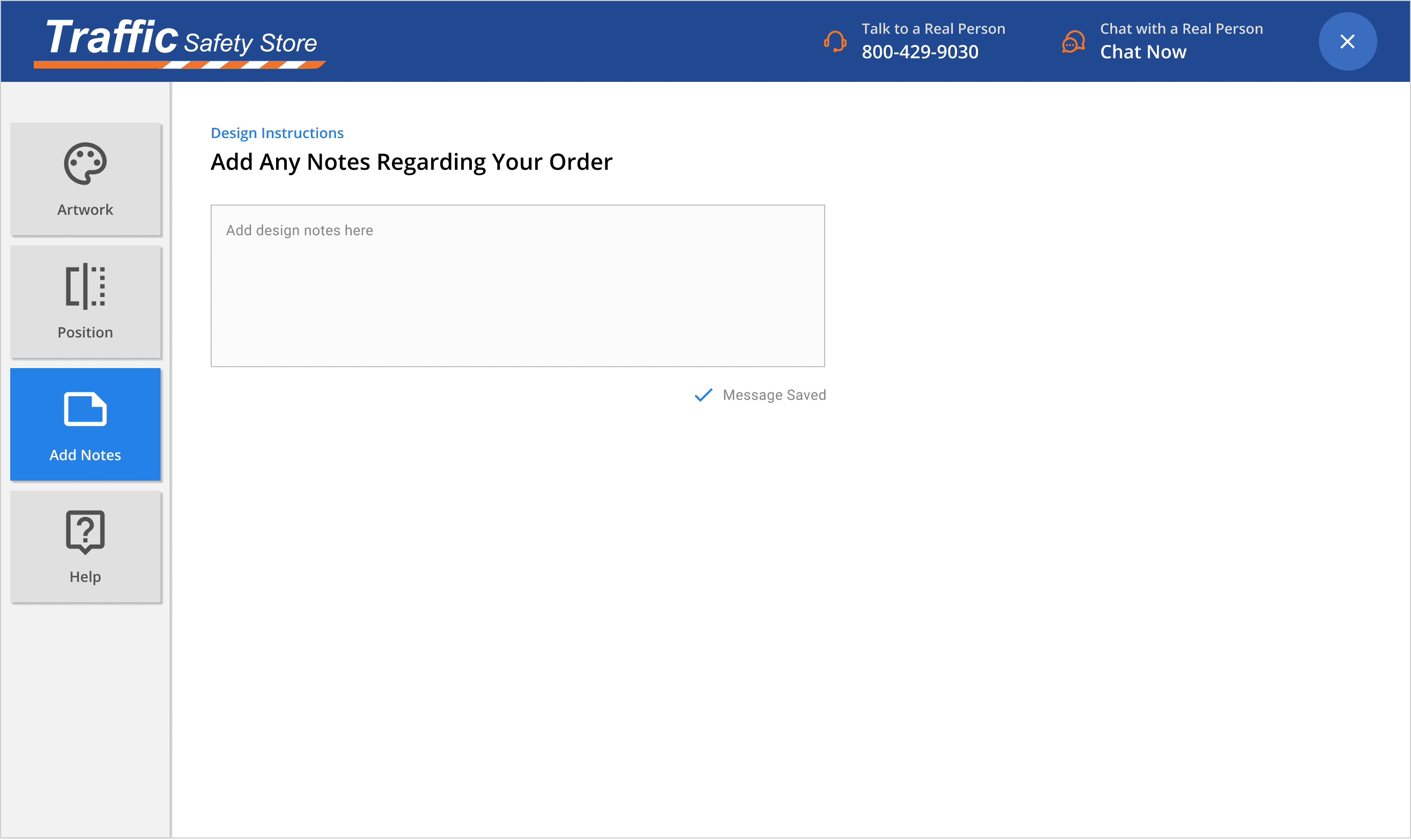 High Fidelity Mockup - Screen 4 - Help