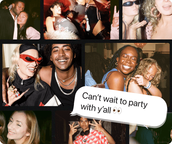 Fun, modern invites in 1-click. 100% free, no paywalls. 