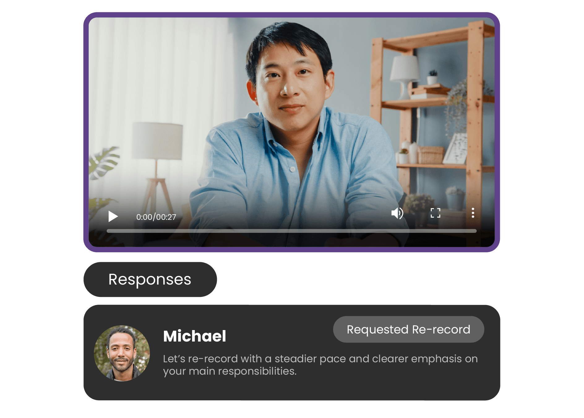 Clipstory - Re-recording Tile
