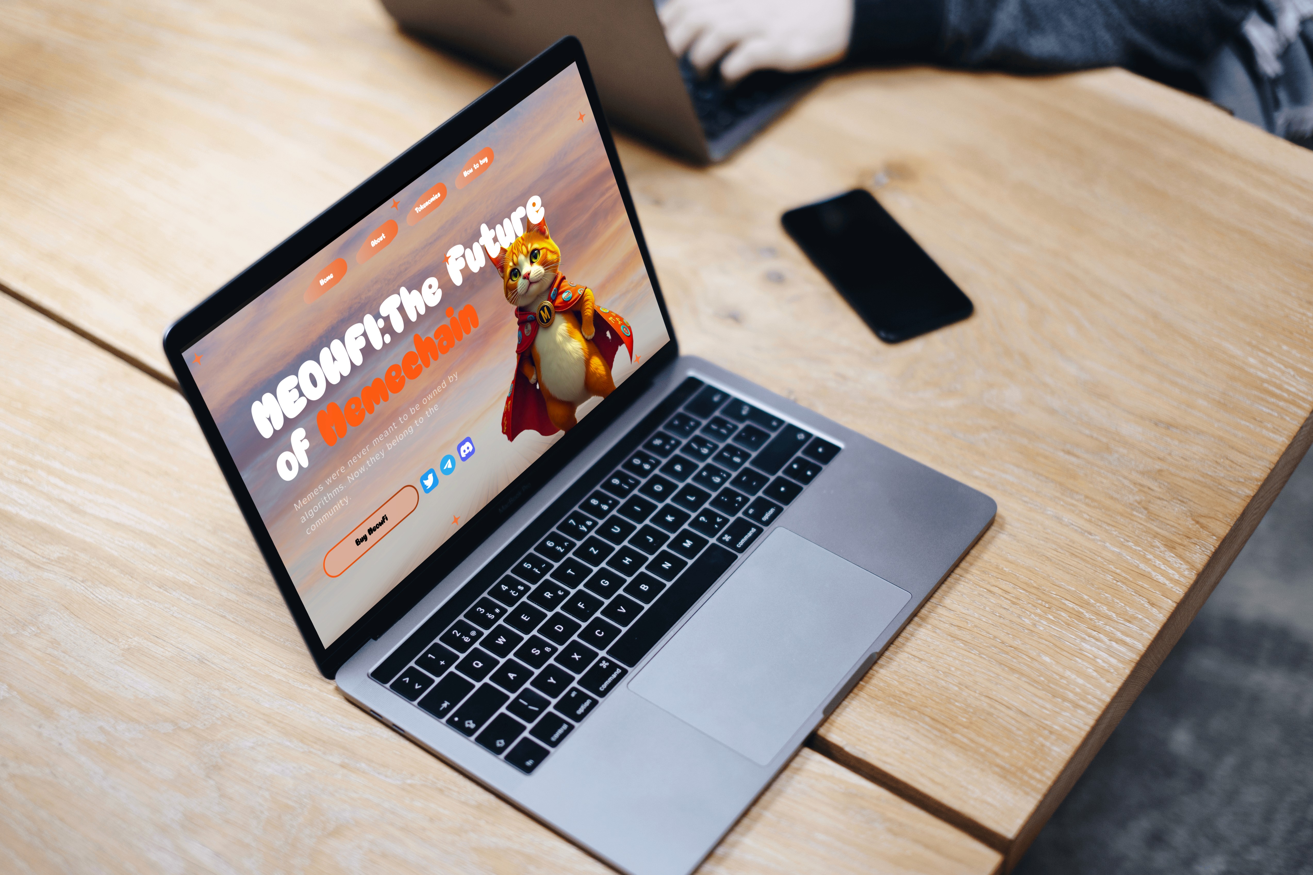 Memecoin website