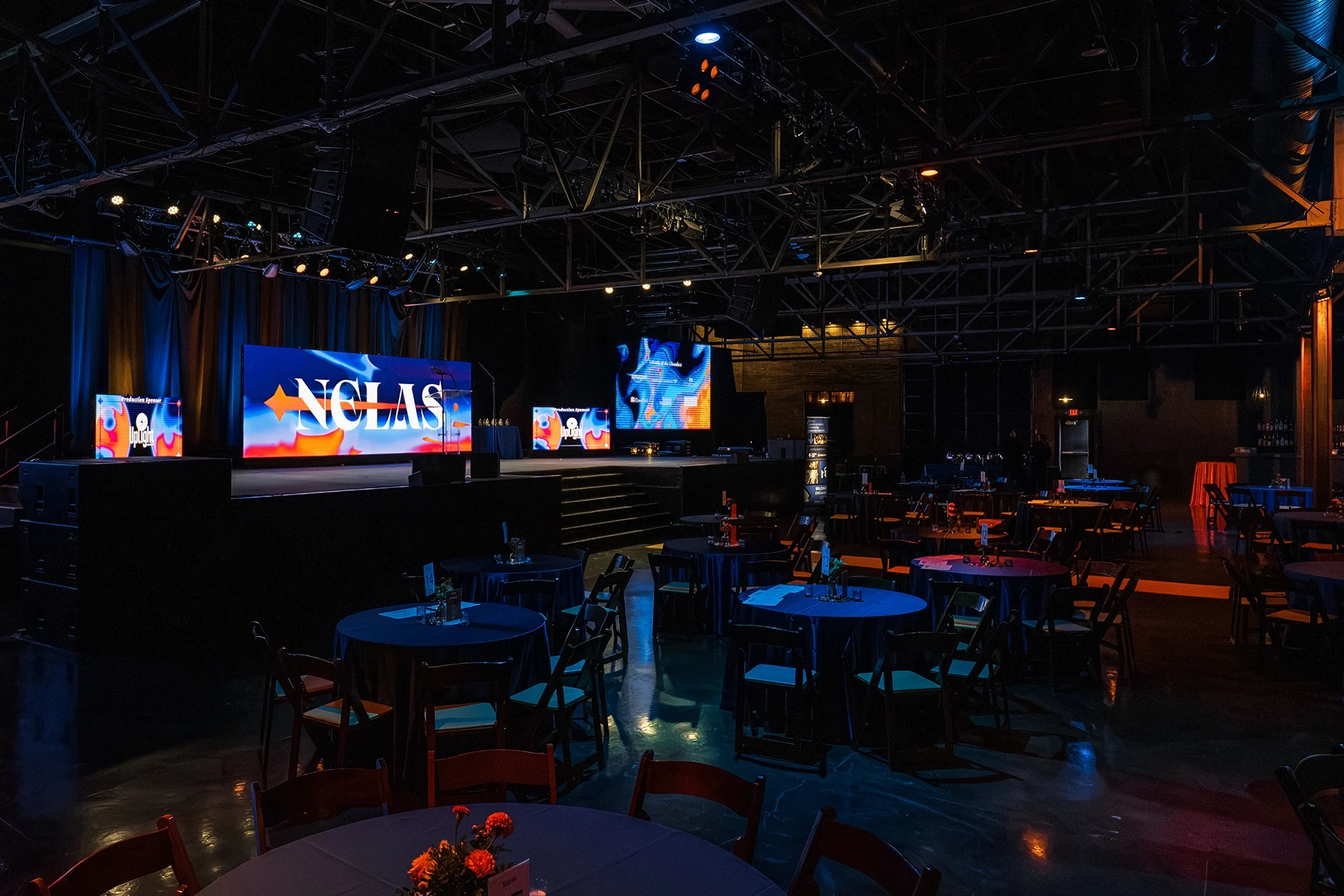 NELAS corporate event in Nashville, TN, LED video wall by UpLight Technologies