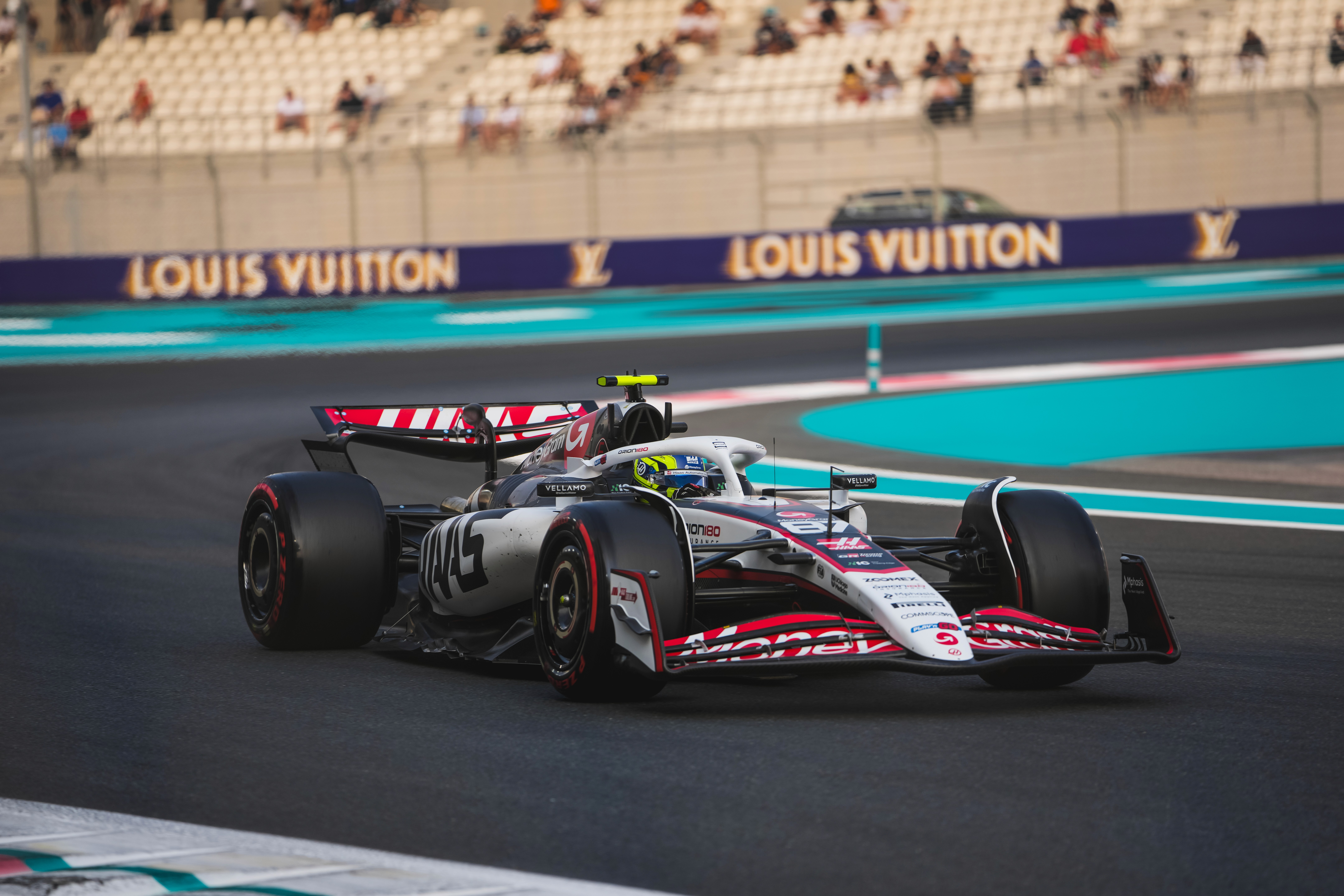 Haas F1 Car at ADGP 2025