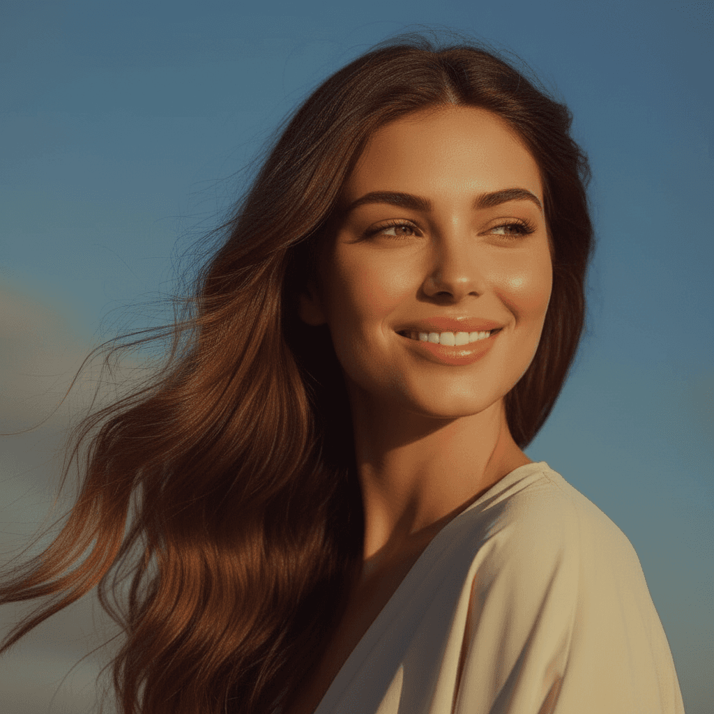 beauty lifestyle portrait