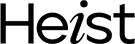 Heist logo in black text on a grey background