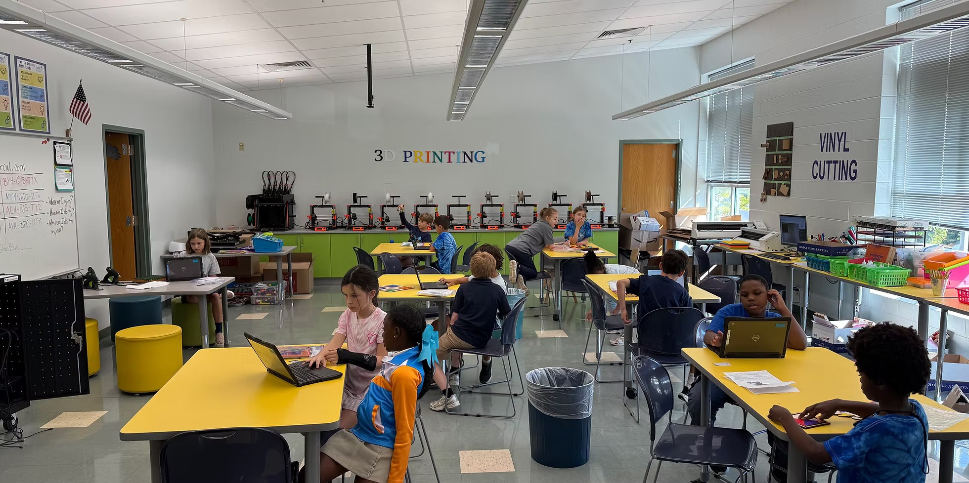 Battle Academy eLab setup.