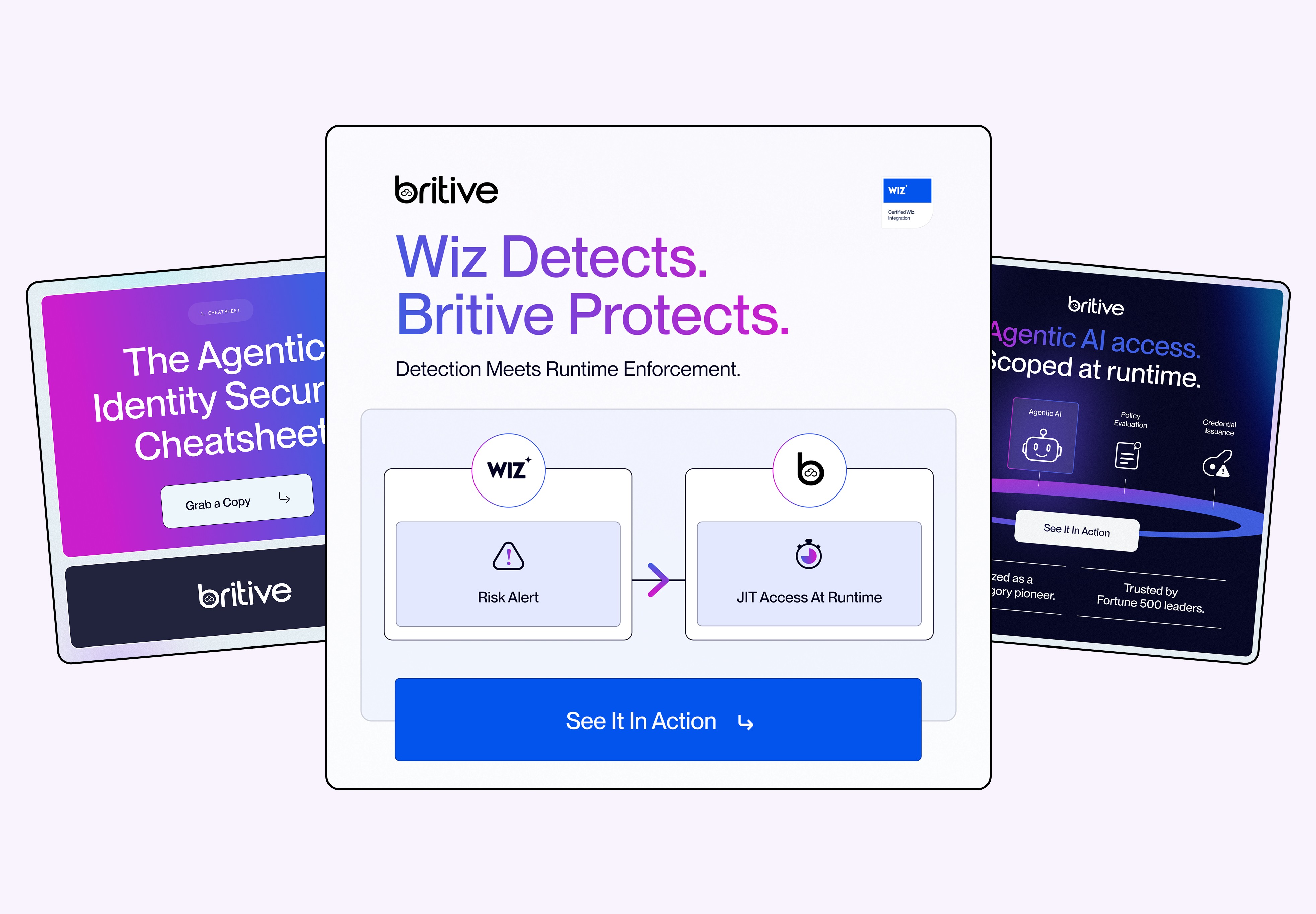 Britive x DesignSpace - Cyber Marketing Design Case Study
