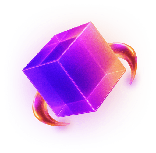 Abstract 3D cube graphic representing AI automation