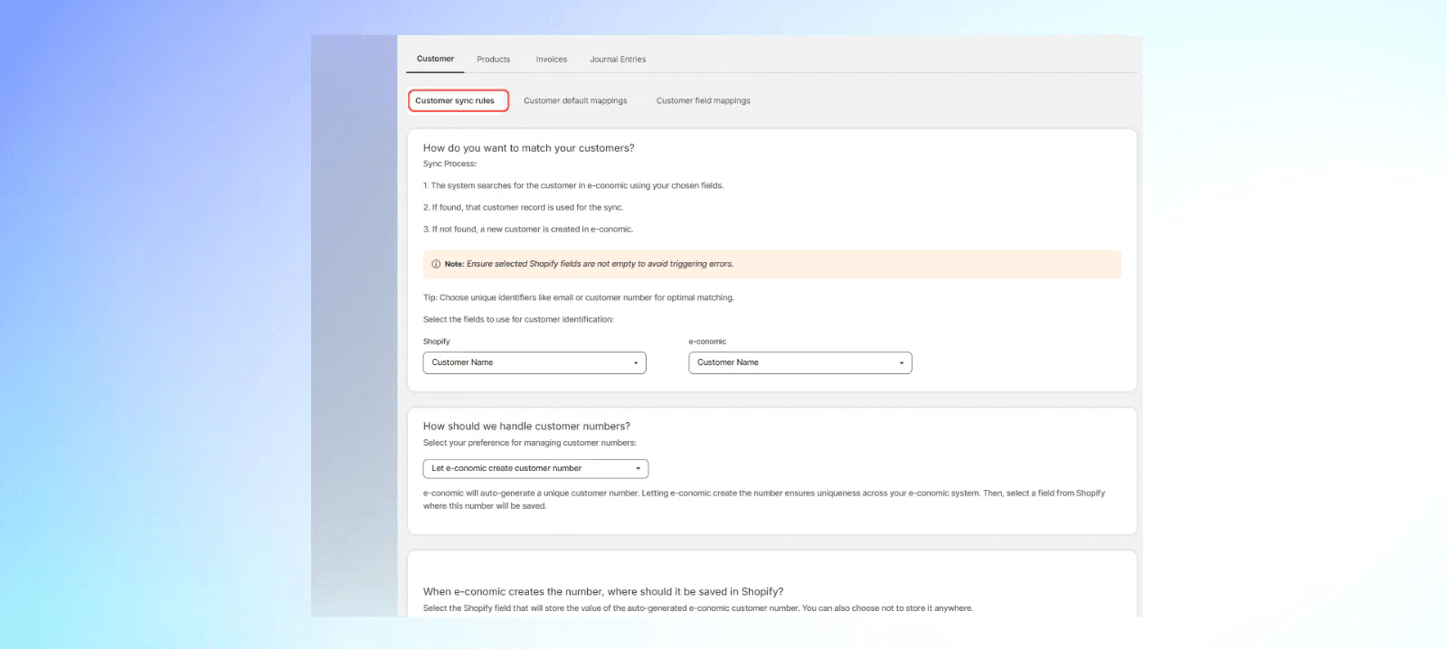 Visma e-conomic Integration