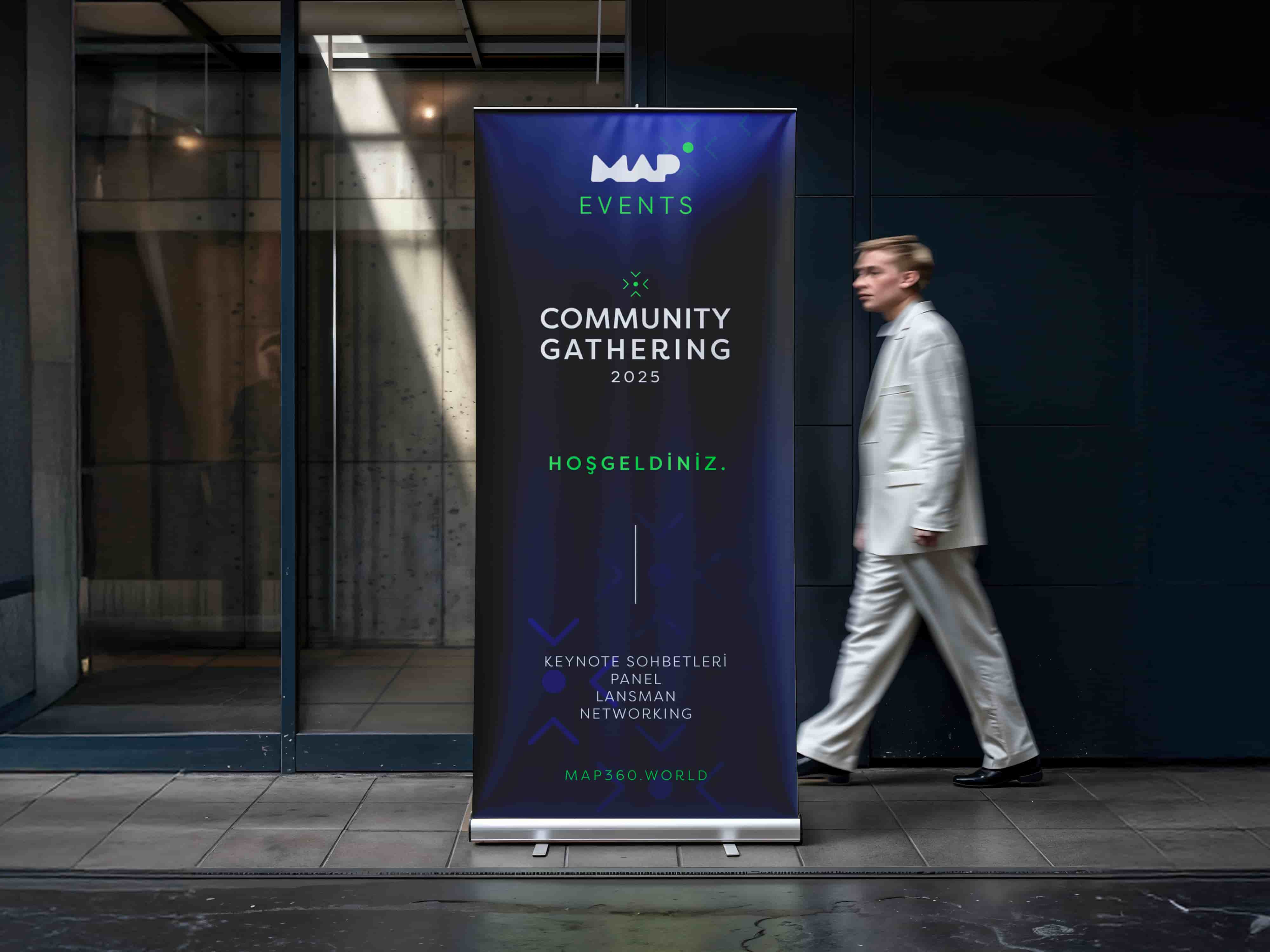 campaign branding rollup design