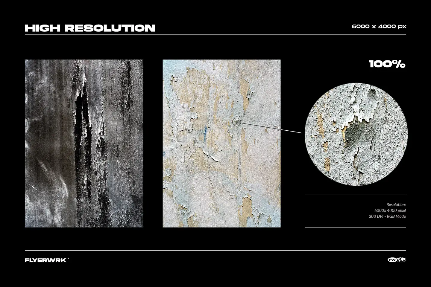 Grunge wall texture with high resolution eroded paint detail and realistic weathered stone surface cracks