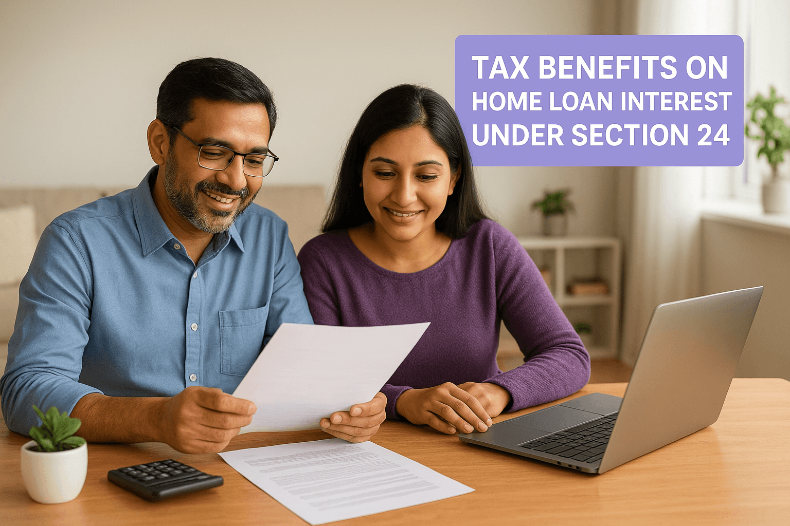 Tax benefits on home loan interest under section 24