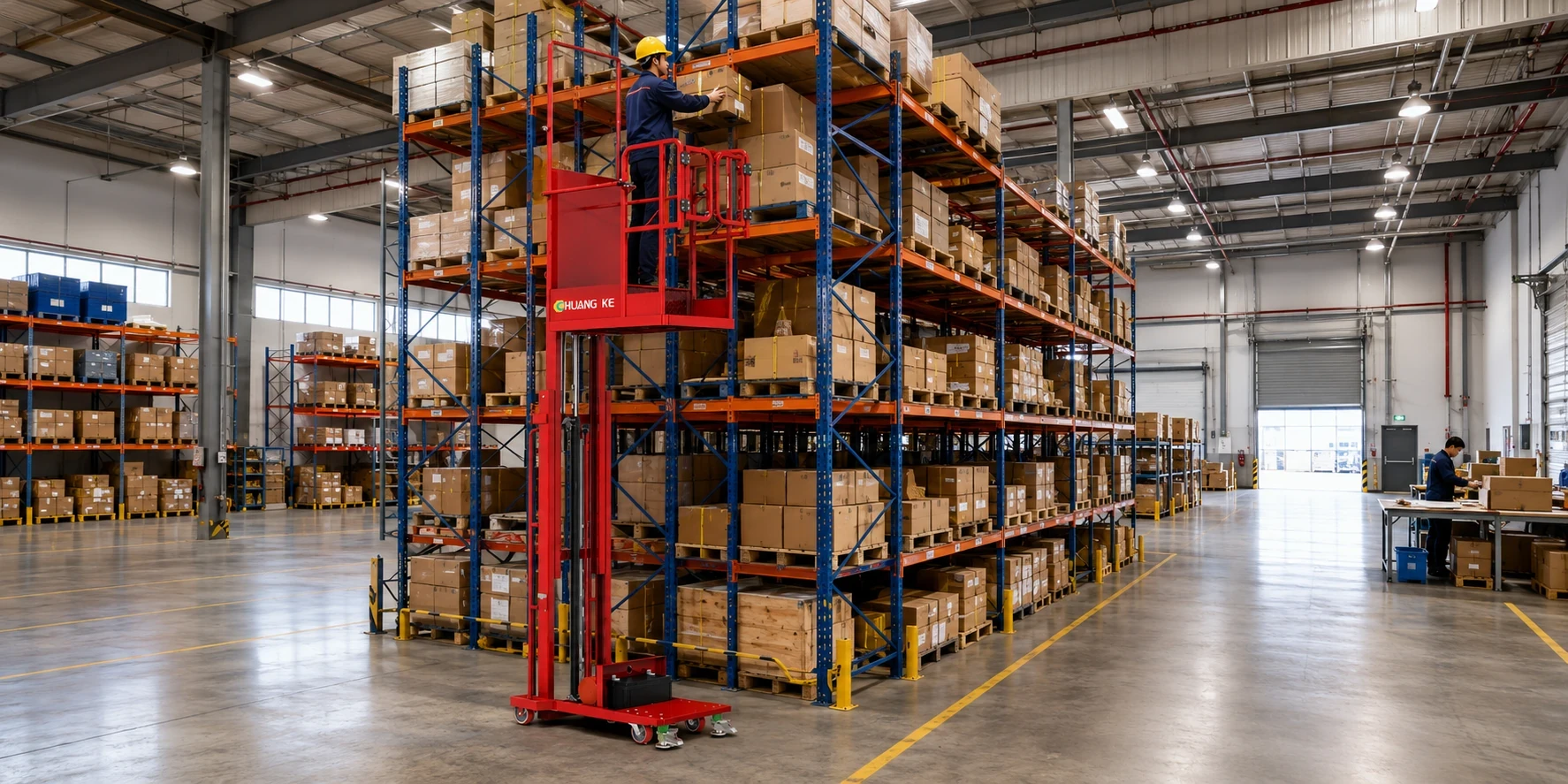 Warehouse Shelf Picking & Restocking