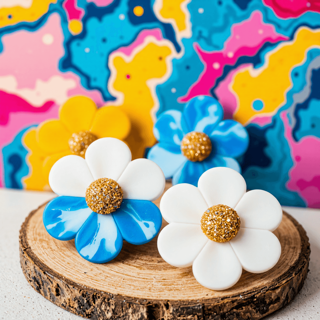 product photography of set of decorative coasters
