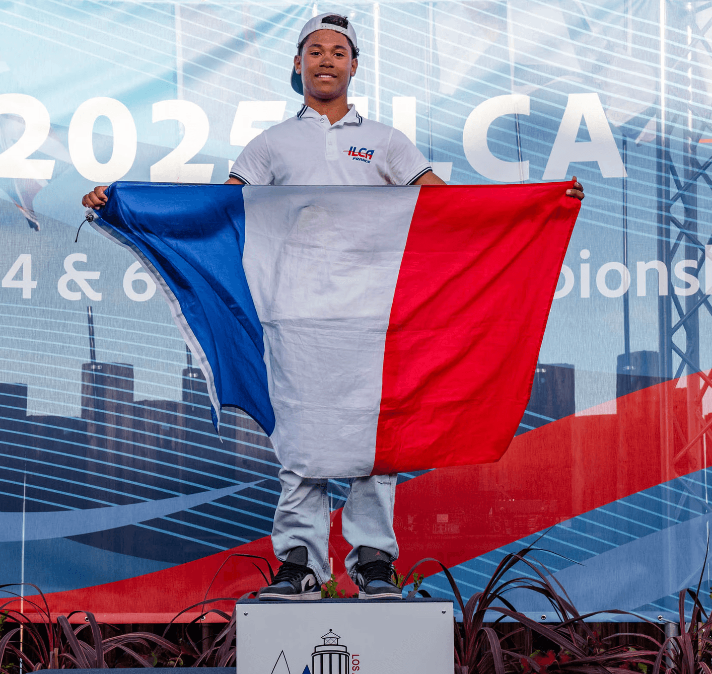 Man doing stunt at beach