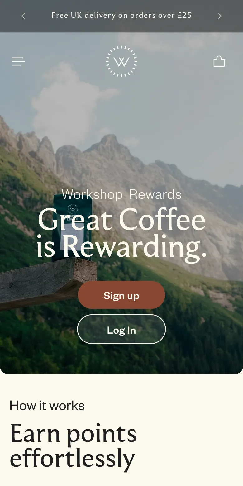 Branded loyalty program example