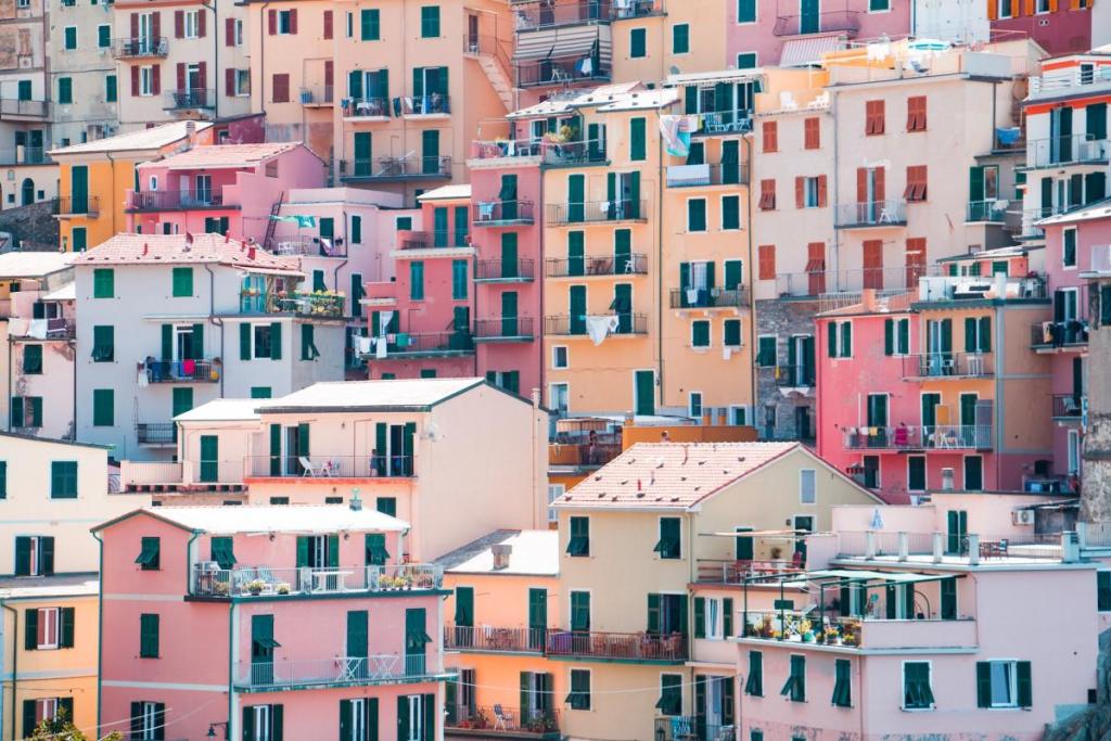 Colourful houses of Cinque Terre