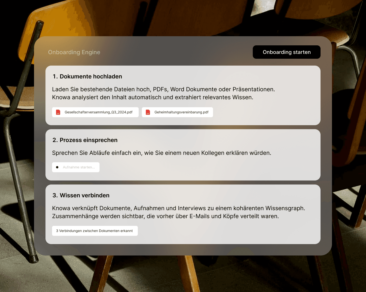 Internes Wissen on Demand