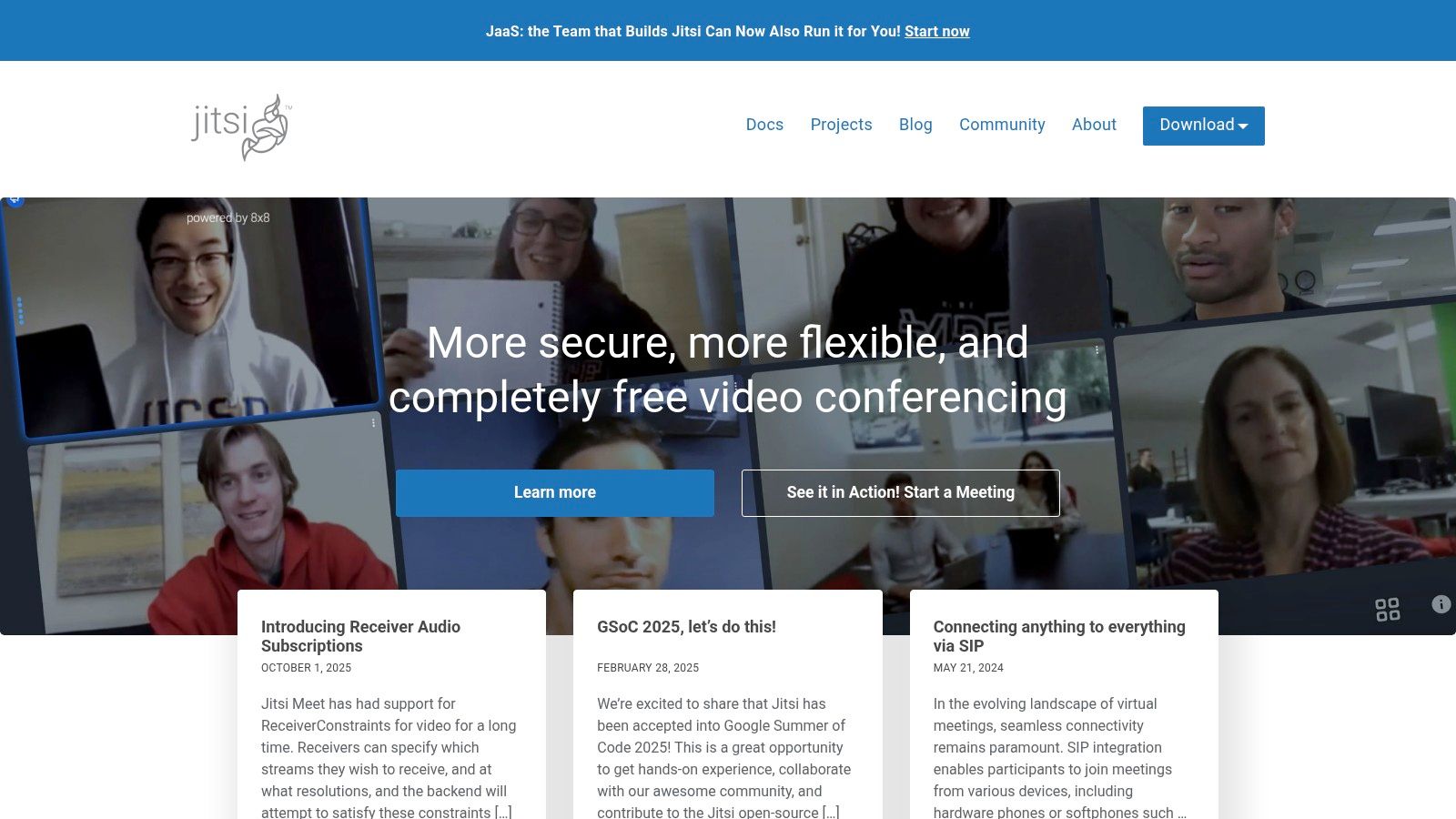 Jitsi (meet.jit.si and self-host)