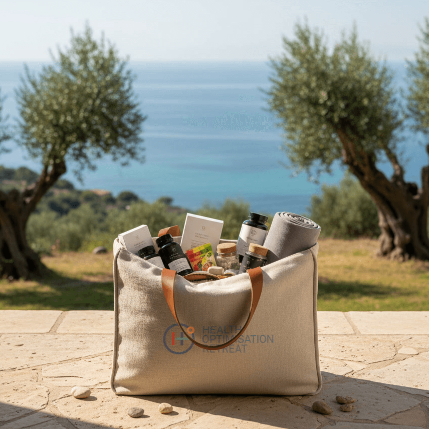 Goodie bag for the retreat