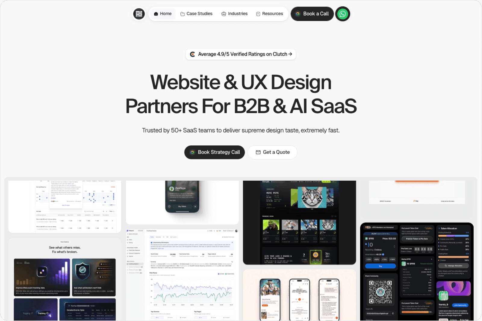 2. Bricx Labs – CRO-Driven SaaS UX & Website Design