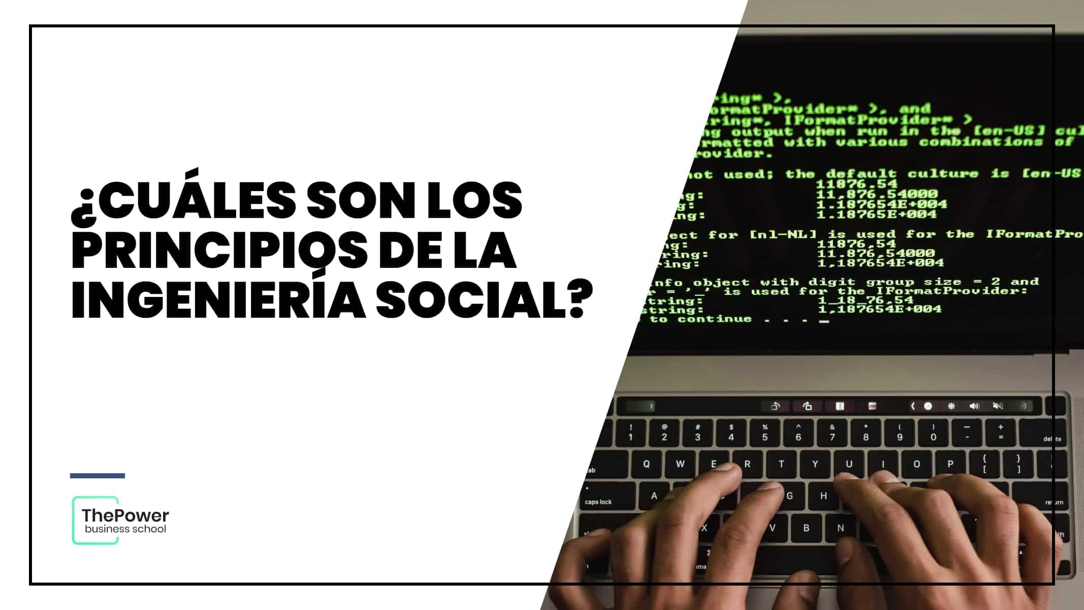 ¿Cuáles son los principios de la ingeniería social?