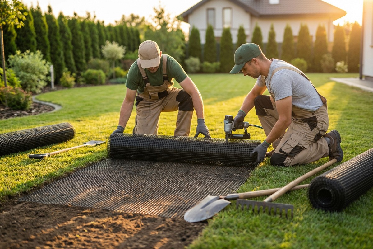 zakładanie siatki na kreata