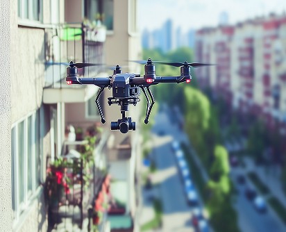 diagnostic bâtiment drone